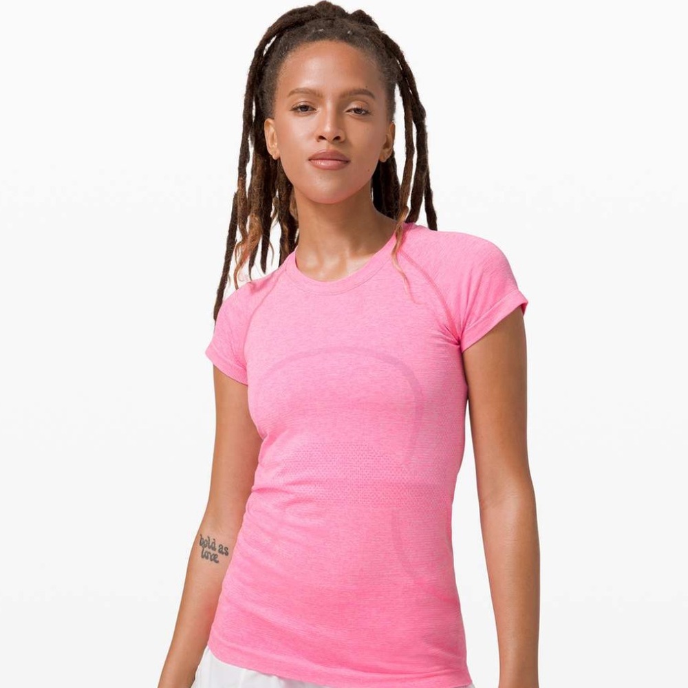 NWT Lululemon Pink Swiftly Tech Shirt